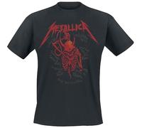 Metallica: Skull Screaming Red 72 Seasons (Back Print) (T-Shirt Unisex Tg. M) -