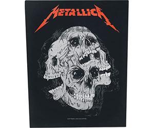 Metallica Skulls Unisex Toppa nero/rosso/grigio 95% cotone, 5% poliestere