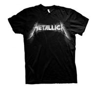 Metallica 'Spiked' (Nero) T-Shirt - NUOVO E UFFICIALE