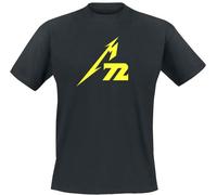 Metallica Strobes (M72) Uomo T-Shirt Nero 4XL 100% Cotone Regular
