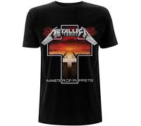 Metallica T-shirt da uomo Master of Puppets Cross Nero