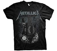Metallica 'Hammett Ouija Guitar' (Nero) T-Shirt - NUOVO E UFFICIALE