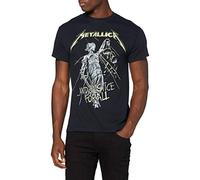 Metallica - T-Shirt # M Unisex Black # And Justice For All Tracks