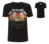 Metallica Maglietta Stockholm '86. Unisex Black M