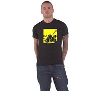 Metallica T Shirt M72 Seasons Broken Burnt Drums Official Unisex Black S Black