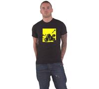 Metallica T Shirt M72 Seasons Broken Burnt Drums Official Unisex Black XL Black