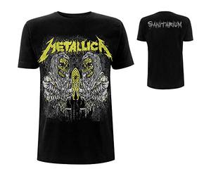 Metallica - T-Shirt # S Unisex Black # Sanitarium