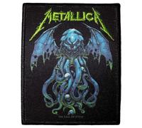 Rock Off officially licensed products Metallica The Call Of Ktulu Standard Printed Patch Size Accessory Size