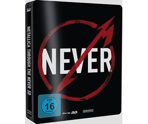 Metallica Through the Never 3D (2013) (3D & 2D) (Steelbook Edition) (Blu-Ray)