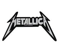 METALLICA - Toppa con logo Shaped, 12 x 7 cm