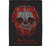 Metallica - Toppa - con scritta in inglese "Wherever I May Roam" 9 x 10 cm