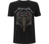 Metallica Maglietta Viking Unisex Black 2XL