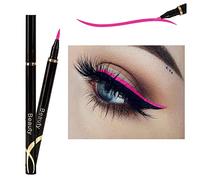 Metallico lucido occhi fumosi impermeabile luccicante liquido eye-legatura 5ml pennello stoccaggio (H, taglia unica)
