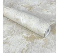 Metallico Marmo WOW089 Oro Rock Consistenza World of Wallpaper Luxe Collezione