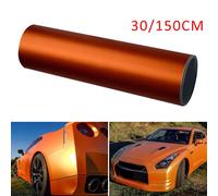 Metallico Opaco Arancione Vinile Wrap Auto Pellicola Adesiva for Veicolo Styling