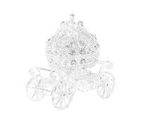 Metallics Carrozze di Cenerentola Figurine intricati dettagli e decorazioni in cristallo per la casa esposizione artistica leghe decorazione della casa con strass