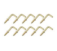 METALLIXITY 50pz L Forma Ganci 25mm/0.98" Soffitto Gancio Metallo