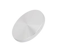 METALLIXITY Solido Alluminio Disco M10x80mmx8mm per Tea Barra e Altro Vetro | Vetro Tavolo Superiore Adattatore Alluminio Cerchio Disco, Mobili Accessori