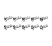 METALLIXITY Viti Minuscole (M1.2 x 3mm) 350pz, Viti Testa Piana Phillips in Acciaio al Carbonio - per Occhiali Orologi Altri Piccoli Dispositivi Elettronici, Argento