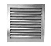 Metalllüftungsgitter 300 x 300 mm verzinkt