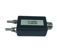Metallo 1:4 Balun Portatile 3-30MHz 100W per Software Defined Radio Outdoor