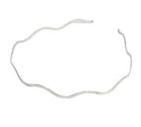 Metallo 2/3 Strato Fasce Filo di Fila Fascia Per Le Donne Dei Capelli Di Nozze Fascia Elastica Per Le Ragazze
