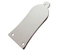 Metallo 3 fori Truss Rod Piastra di Copertura Per Basso Chitarra Parte di Ricambio argento