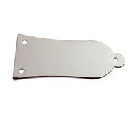 Metallo 3 fori Truss Rod Piastra di Copertura Per Basso Chitarra Parte di Ricambio argento