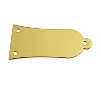Metallo 3 fori Truss Rod Piastra di Copertura Per Basso Chitarra Parte di Ricambio Dorato
