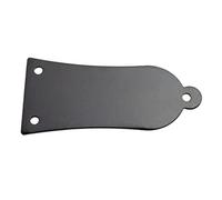 Metallo 3 fori Truss Rod piastra di copertura per basso chitarra parte di ricambio nero