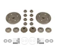 Metallo Anteriore Posteriore Differenziale Gear Diff Gear RC Parti per Tamiya XV-02 MB-01 XM-01 RC Auto