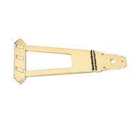 Metallo Archtop Chitarra Basso Cordiera Ponte Sostituzione 6 Corde Chitarra Trapezi Cordiera Ponte Per Jazzes Chitarra Basso