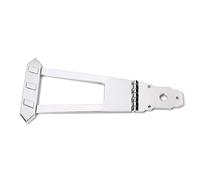 Metallo Archtop Chitarra Basso Cordiera Ponte Sostituzione 6 Corde Chitarra Trapezi Cordiera Ponte Per Jazzes Chitarra Basso