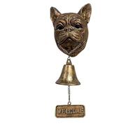 Metallo Basset Hound Welcome Campanello Segnale Campanello Decorazione Natale Nuova Decorazione Ornamento Campanello Appeso 2025