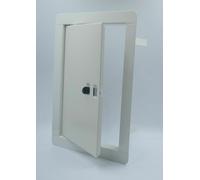 Metallo Bianco Accesso Pannelli / Muro Appunti Porta / 135mm x 210mm
