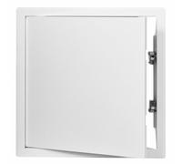 Metallo Bianco Accesso Pannello 400mm x Con Nascosto Chiusura Ispezioni Ribalta