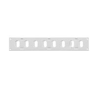 Metallo Bianco Aeratore Griglia 300mm x 50mm Con Interruttore Piatto Louvre Tubo