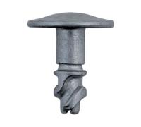 Metallo Bordo Fermaglio Abiti Per Audi VW Pan Girevole Sigillo Clip - Pack 10
