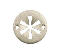 Metallo Bordo Fermaglio (Stella Centrale) per VAG,Abiti Ford - Pacco 50 -
