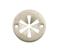 Metallo Bordo Fermaglio (Stella Centrale) per VAG,Abiti Ford - Pacco 50 -