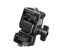 Metallo Camera Osservare Parenthesis 3/8 Foot Vite Mount Modificabile Lean per Fotografia di Filmmaking Montaggio Fotocamera con Smorzamento Lean