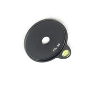 Metallo Camera Treppiede Orizzontale Livellamento Piastra di Collegamento 50 Mm Diametro Facile Installazione Di Supporto Fotocamera Livello Treppiede