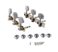 Metallo Chitarra Classica Stringa Pioli Meccaniche Meccaniche Accordatori Chiavi Parti 3L 3R Chitarra Tuning Pioli 6 Inline