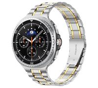 Metallo Cinturino Compatibile con Samsung Galaxy Watch 8 Cinturino 40mm 44mm/8 Classic Band 46mm Donna Uomo,No Gap Business Acciaio Inossidabile Metallo Cinturini per Galaxy Watch 8/8 Classic Band