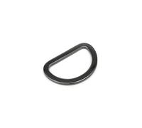 Metallo di alta qualità 16 mm 19 mm 25 mm 32 mm 38 mm Borsa a mano Borsa tracolla Cintura Collare for cani Catena Web Piatto O Dee D Anello Fibbia Chiusura Fai da te(Gun black,Inner wide 25mm)