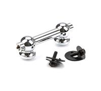 Metallo Due Laterali Tamburo Anse Doppia Estremità Con Viti di Montaggio Accessori Per Stand Facile Da Usare Metallo Due Lugs Laterali Lug Ricambio Chitarra Parti Accessori