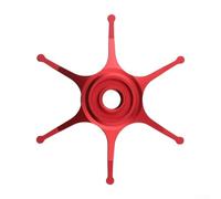 Metallo elegante e resistente per la modifica del freno a sei stelle per il tuo preferito (rosso destro)