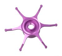 Metallo elegante e resistente per la modifica del freno a sei stelle per il tuo preferito (viola destro)