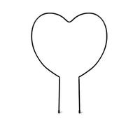 Metallo Ferro Rotondo A Forma Di Cuore Da Giardino Pianta Palo Stand Per Vaso Arrampicata Fiore Verdure Vite Rack Tazza Bevande Holder Per Auto
