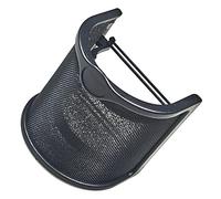 Metallo Filtro Antipop Nero da 5,6cm per Microfoni Dinamici | Assorbe il Suono, Montaggio Facile, per Canto e Podcasting, Voce Chiara e Meno Plosive